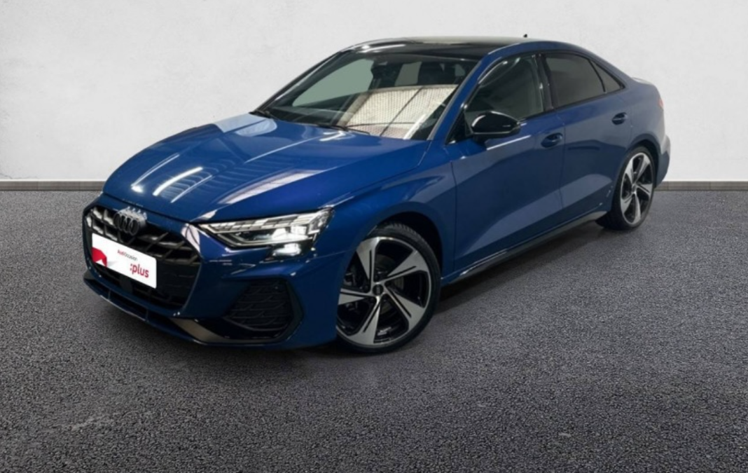Voiture d'occasion Audi A3 Jean Lain Occasions bleue foncée